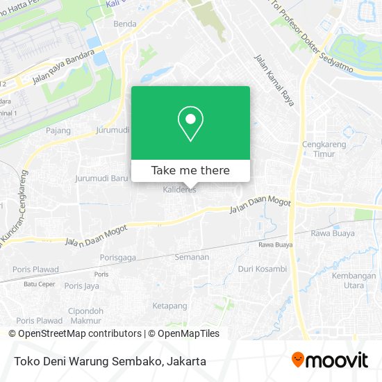 Toko Deni Warung Sembako map