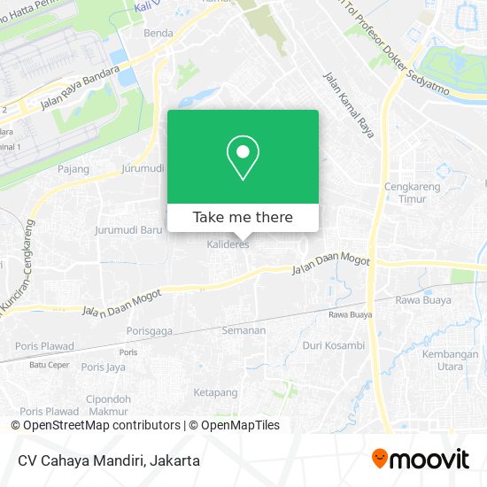 CV Cahaya Mandiri map