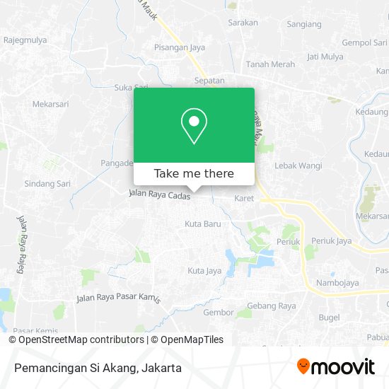 Pemancingan Si Akang map