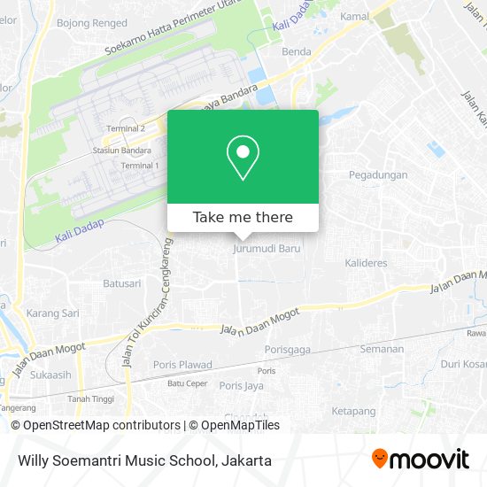 Willy Soemantri Music School map