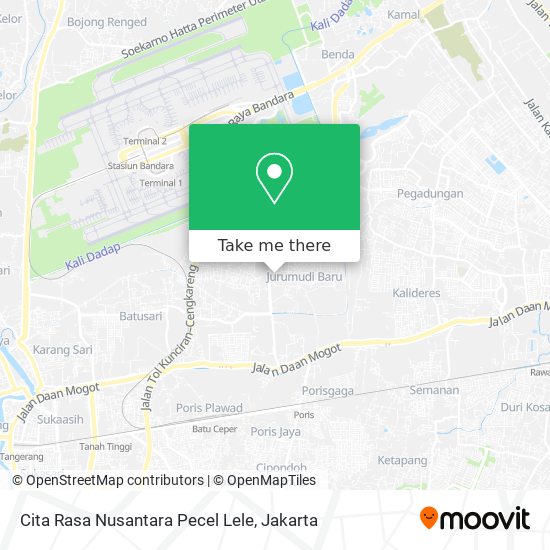 Cita Rasa Nusantara Pecel Lele map