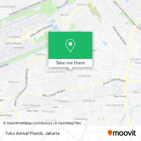 Toko Awwal Plastik map