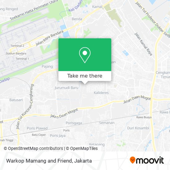 Warkop Mamang and Friend map