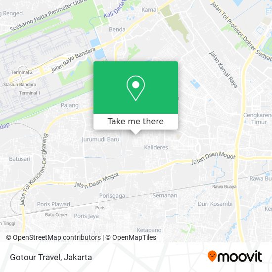 Gotour Travel map