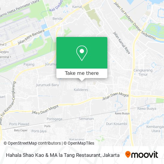 Hahala Shao Kao & MA la Tang Restaurant map