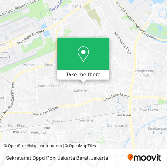 Sekretariat Dppd Ppni Jakarta Barat map