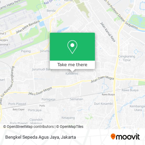 Bengkel Sepeda Agus Jaya map