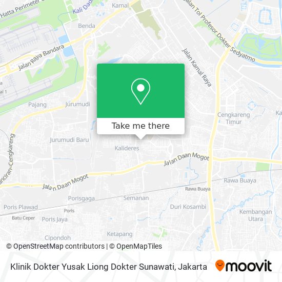 Klinik Dokter Yusak Liong Dokter Sunawati map