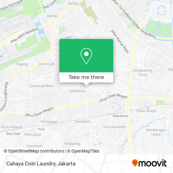 Cahaya Coin Laundry map