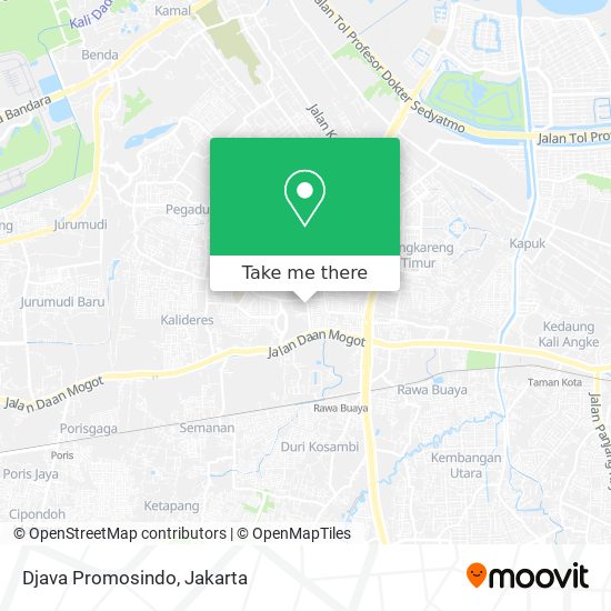 Djava Promosindo map