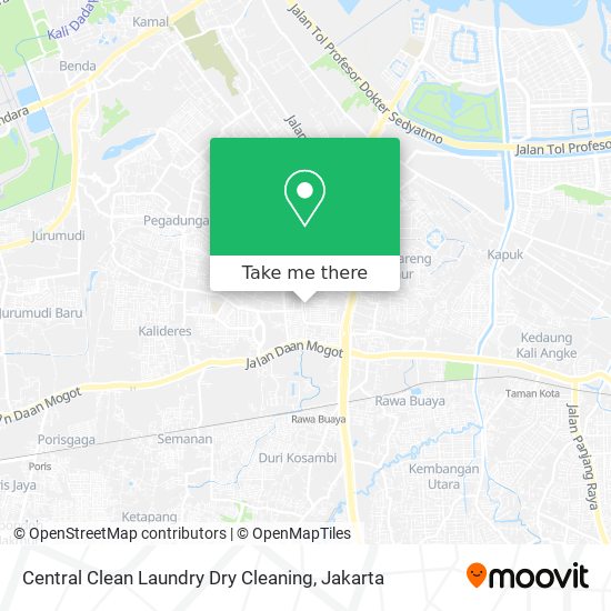 Central Clean Laundry Dry Cleaning map