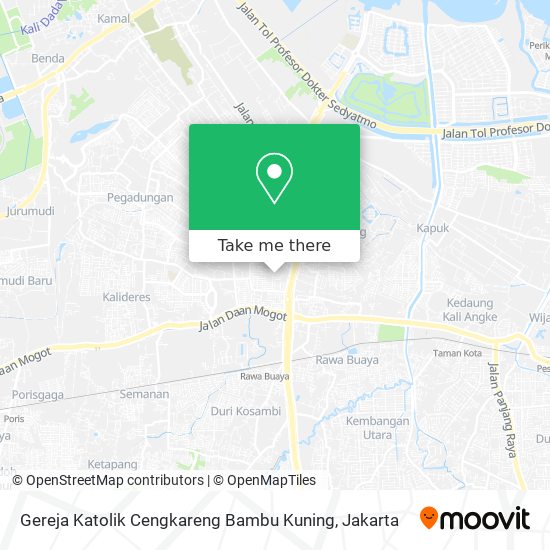 Gereja Katolik Cengkareng Bambu Kuning map
