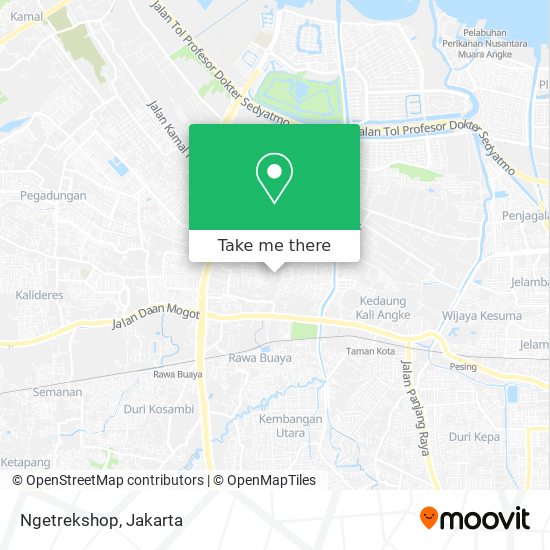 Ngetrekshop map