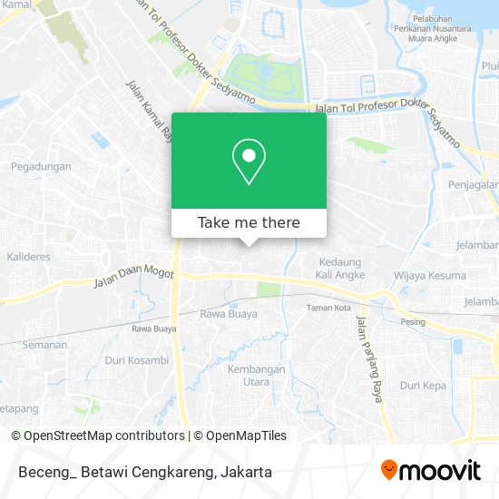 Beceng_ Betawi Cengkareng map