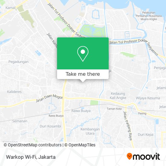 Warkop Wi-Fi map