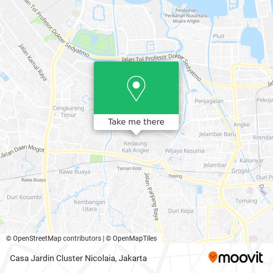 Casa Jardin Cluster Nicolaia map