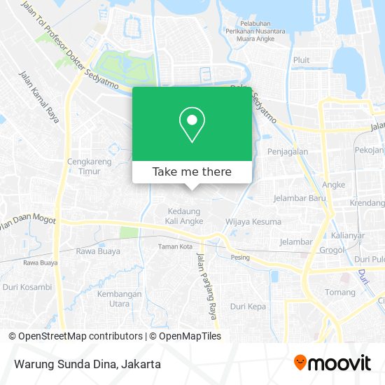 Warung Sunda Dina map
