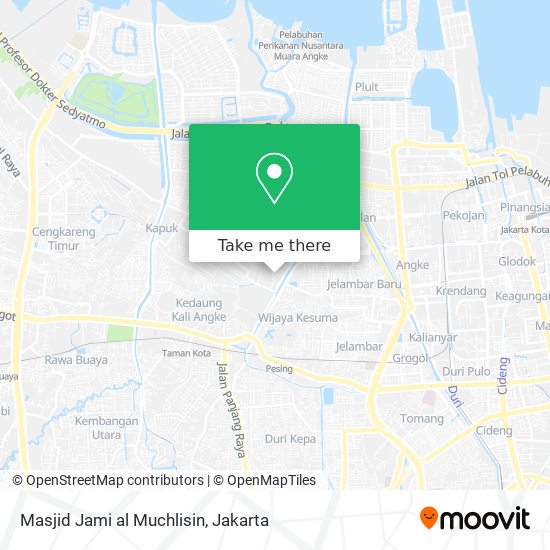 Masjid Jami al Muchlisin map