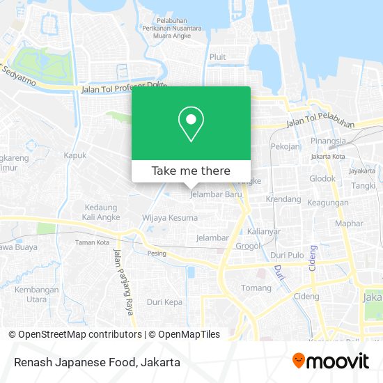 Renash Japanese Food map