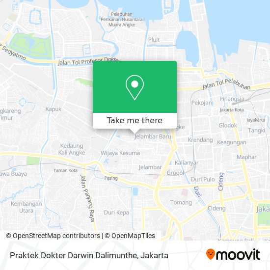 Praktek Dokter Darwin Dalimunthe map