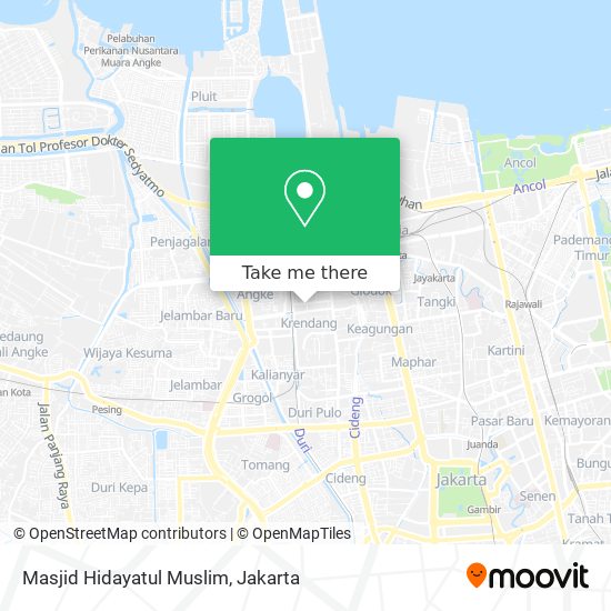 Masjid Hidayatul Muslim map