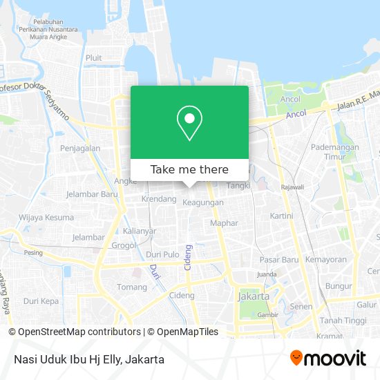 Nasi Uduk Ibu Hj Elly map