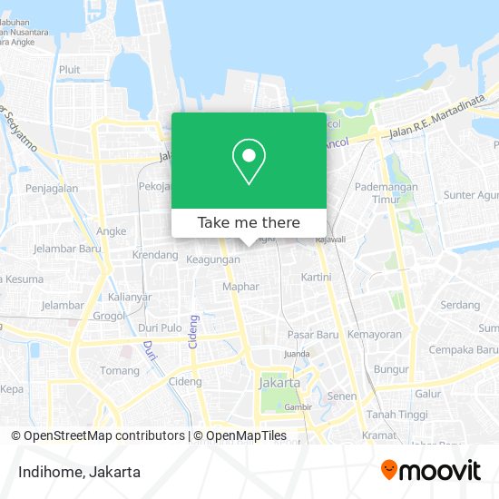 Indihome map