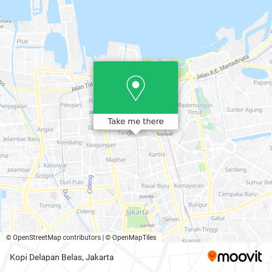 Kopi Delapan Belas map