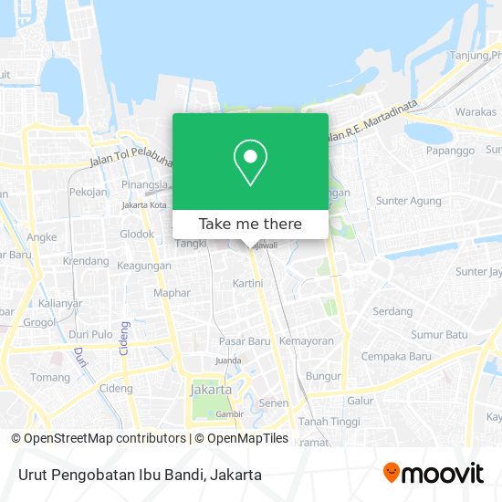 Urut Pengobatan Ibu Bandi map