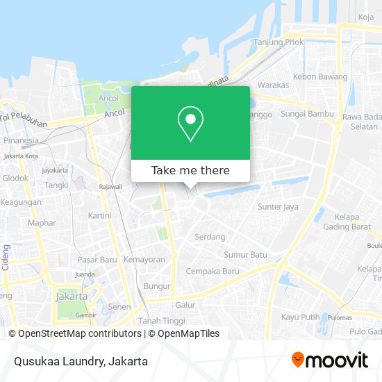 Qusukaa Laundry map
