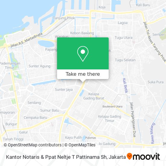Kantor Notaris & Ppat Neltje T Pattinama Sh map