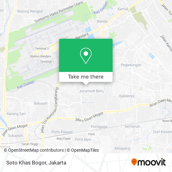 Soto Khas Bogor map