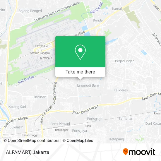 ALFAMART map