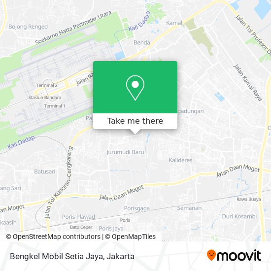 Bengkel Mobil Setia Jaya map