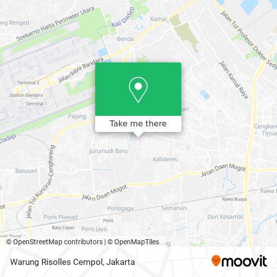 Warung Risolles Cempol map