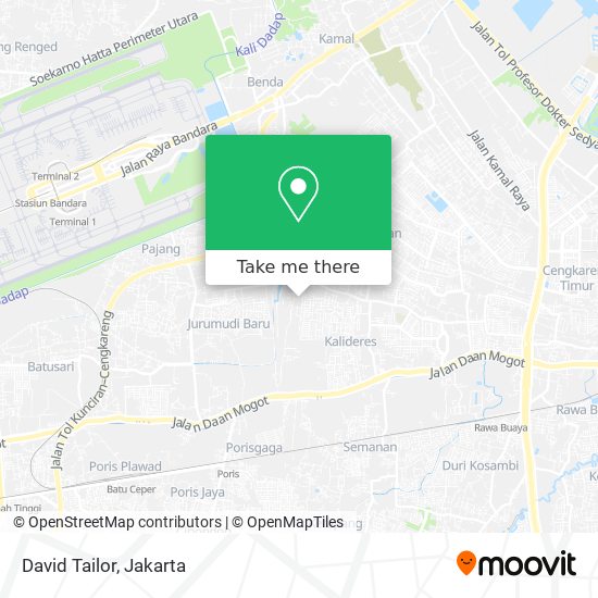 David Tailor map