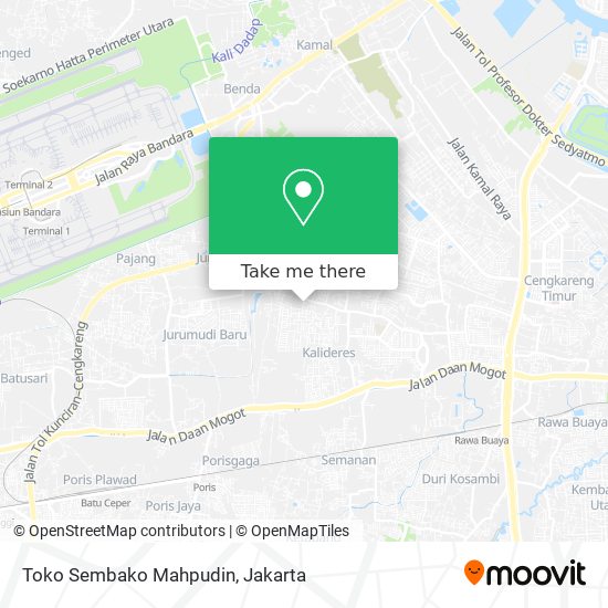 Toko Sembako Mahpudin map