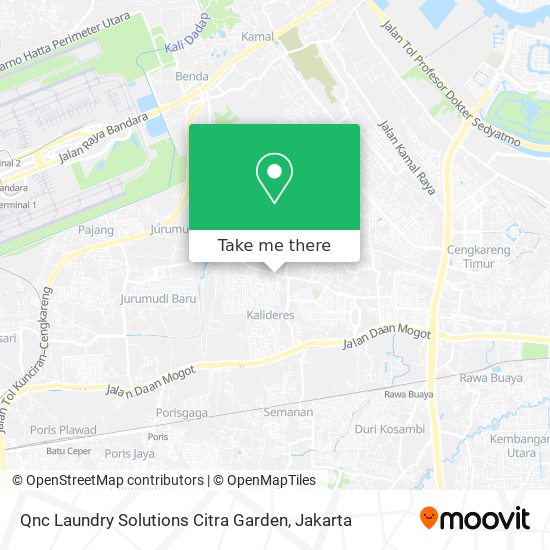 Qnc Laundry Solutions Citra Garden map