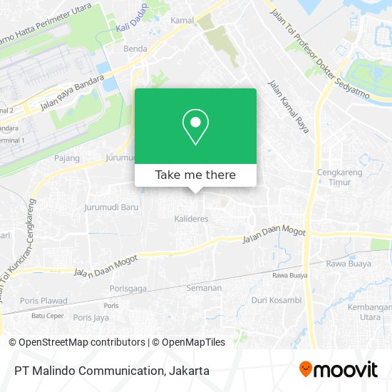 PT Malindo Communication map