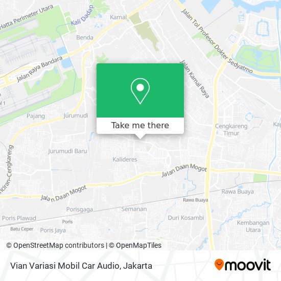 Vian Variasi Mobil Car Audio map