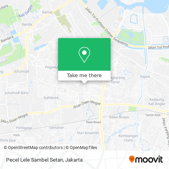 Pecel Lele Sambel Setan map