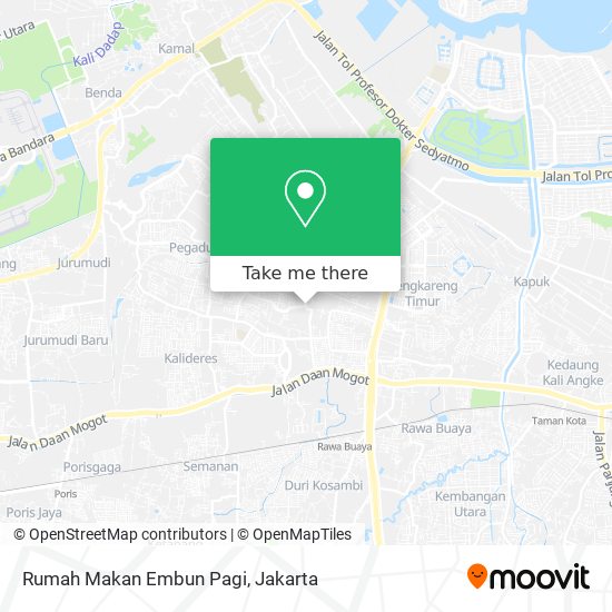 Rumah Makan Embun Pagi map