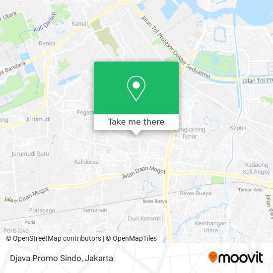 Djava Promo Sindo map