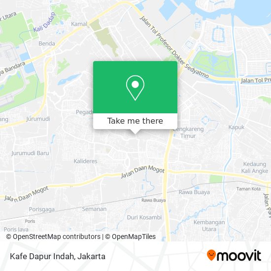 Kafe Dapur Indah map