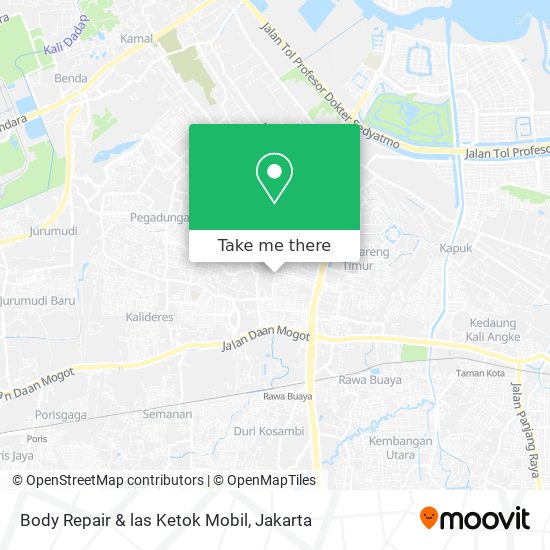 Body Repair & las Ketok Mobil map