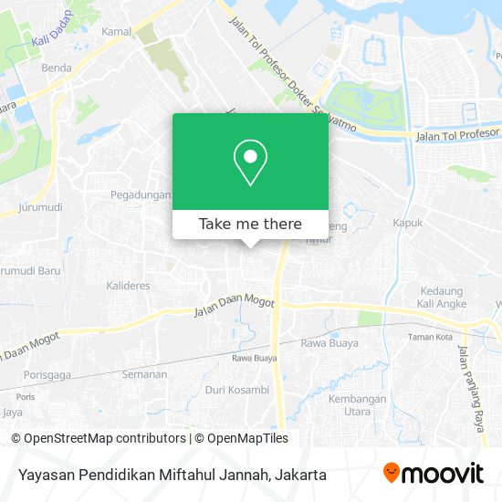 Yayasan Pendidikan Miftahul Jannah map