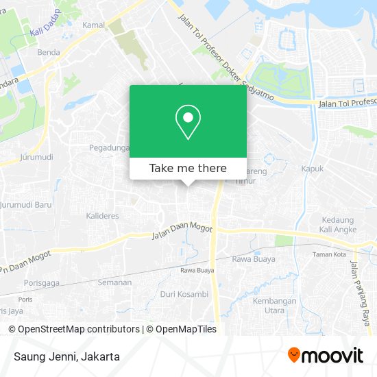 Saung Jenni map