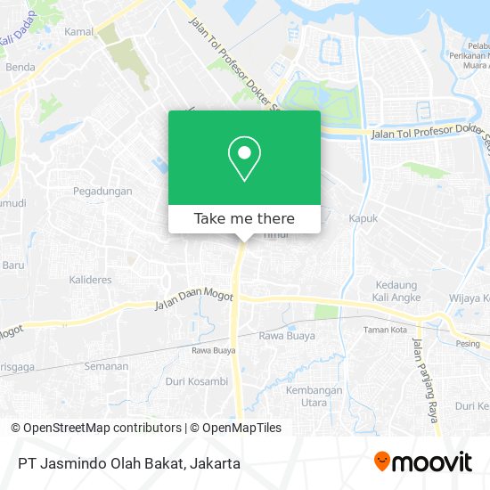 PT Jasmindo Olah Bakat map