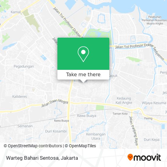 Warteg Bahari Sentosa map