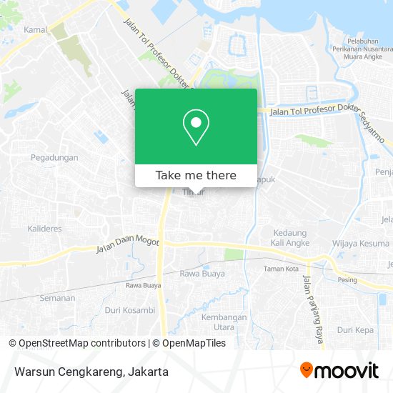 Warsun Cengkareng map